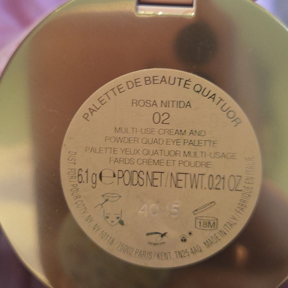 Gucci Mirror And Multi-Use Cream Quad Palette Retail $89 Nib - Picture 7 of 9